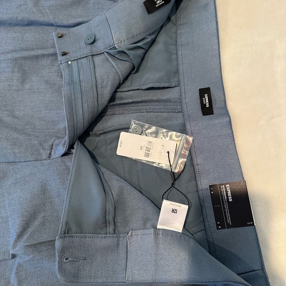 Express women’s cropped blue pantsuit size L - Picture 6 of 9